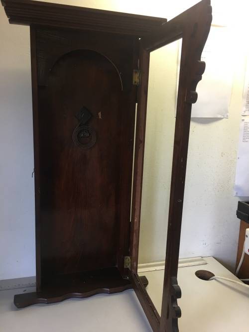 Antique clock case - 780mm