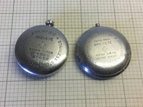 2 ROAMER - MST 371 movements - parts /repair