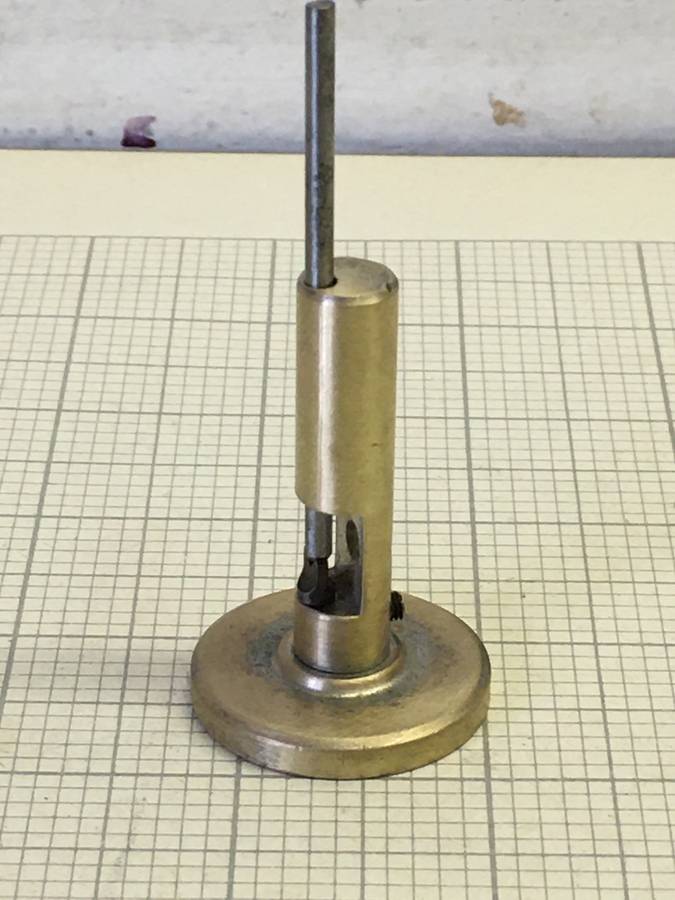 Watchmakers canon pinion tightening tool