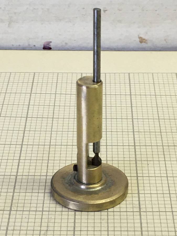 Watchmakers canon pinion tightening tool