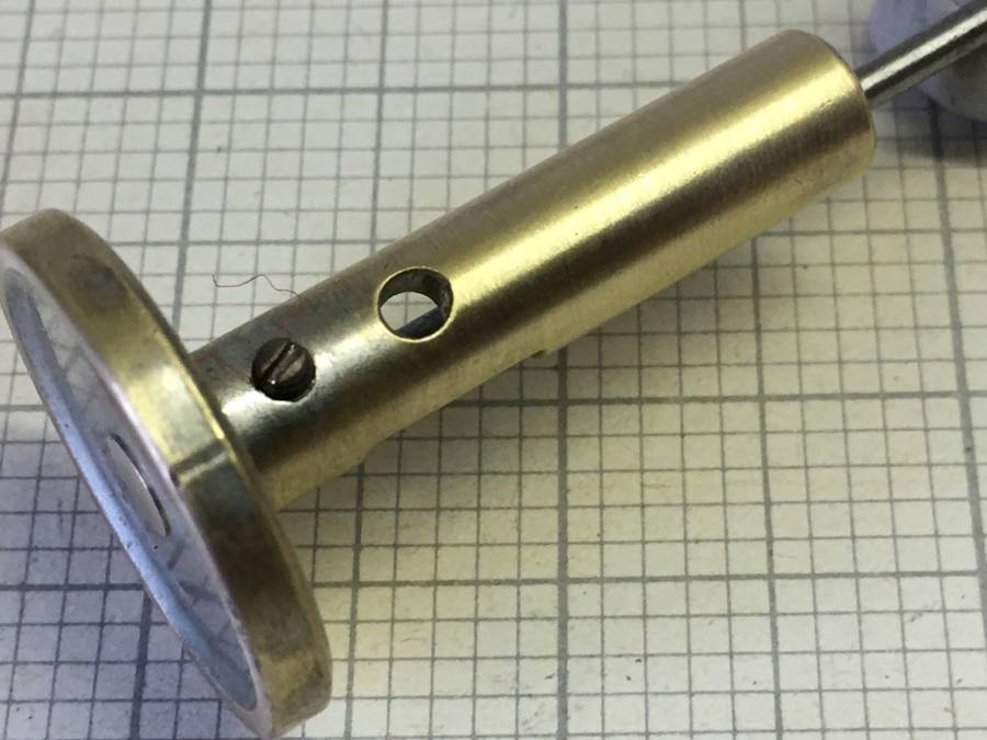 Watchmakers canon pinion tightening tool