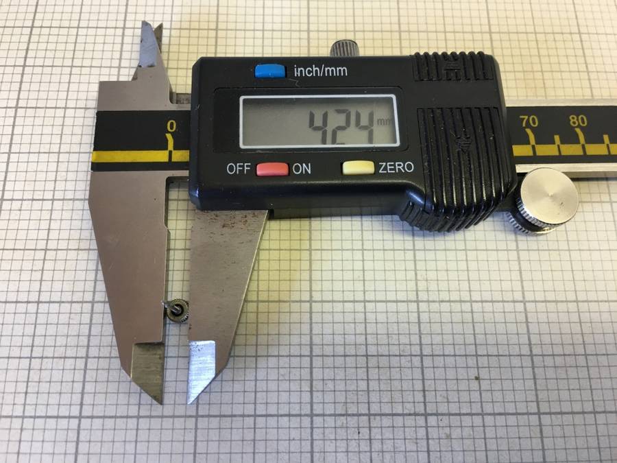 ETERNA - 4.2mm stainless steel crown