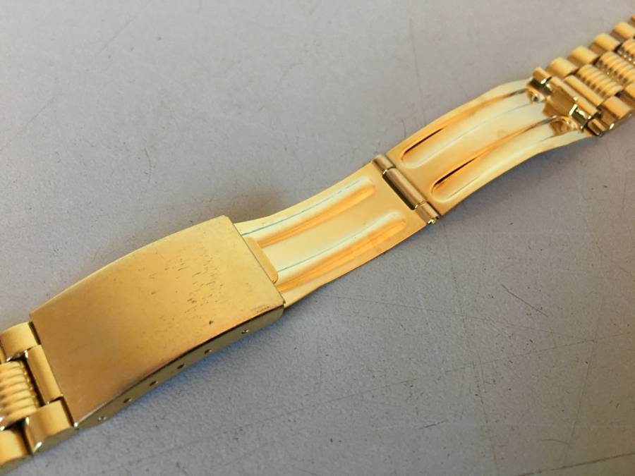 18mm gold color stainless steel bracelet #30