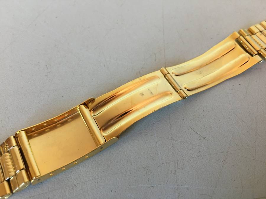 18mm gold color stainless steel bracelet #30