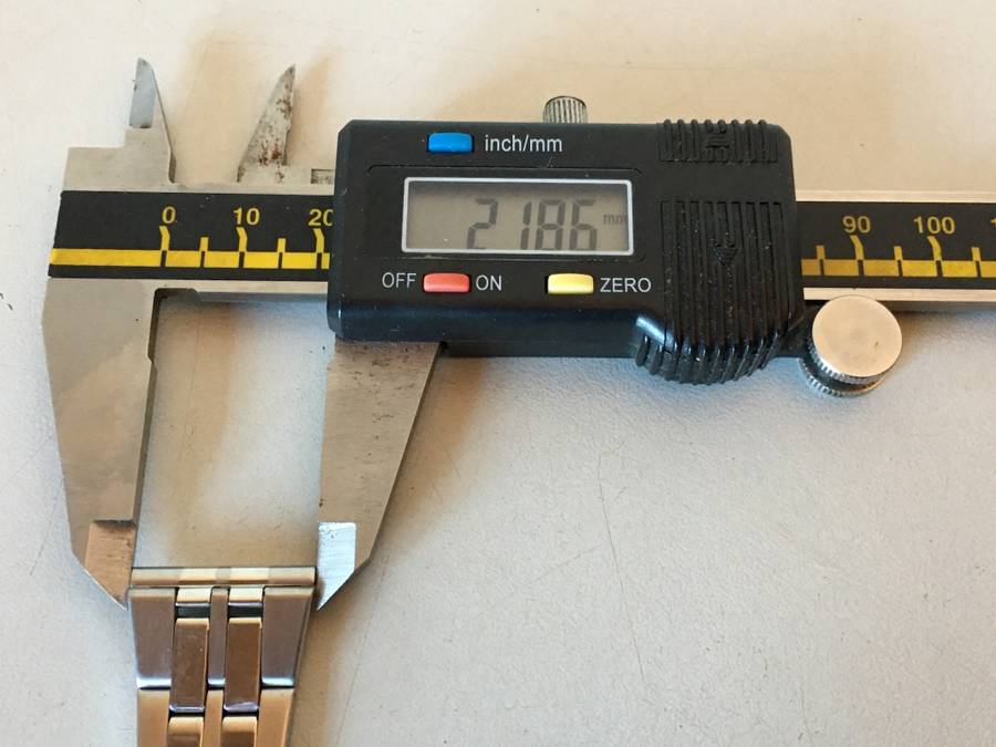 22mm stainless steel bracelet #31