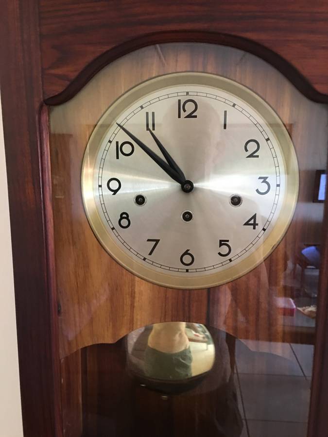 850 x 400mm wall clock - works