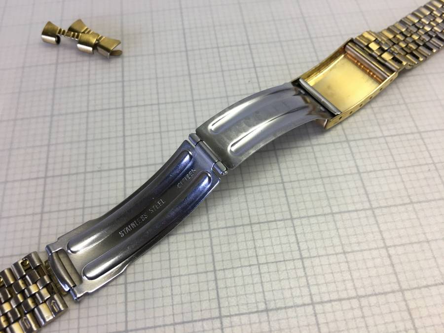 PULSAR - 18mm gold bracelet