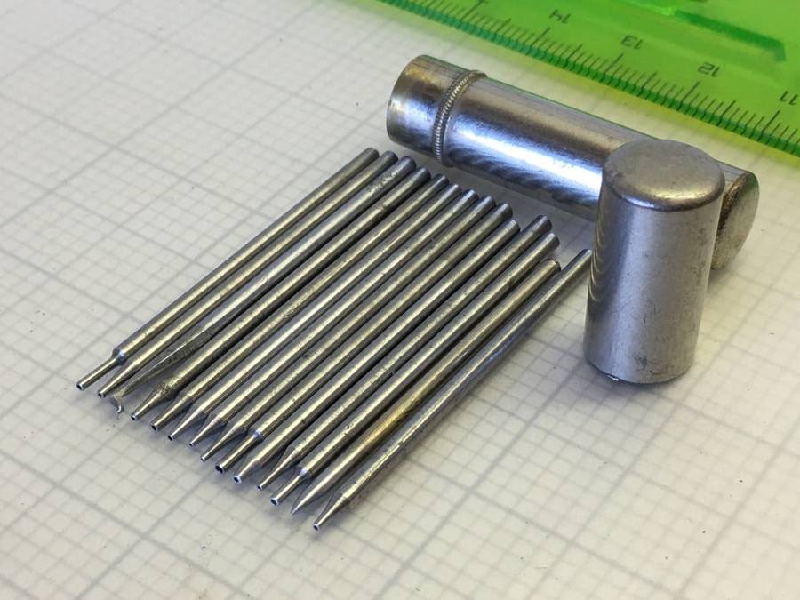 Watchmakers mini staking set