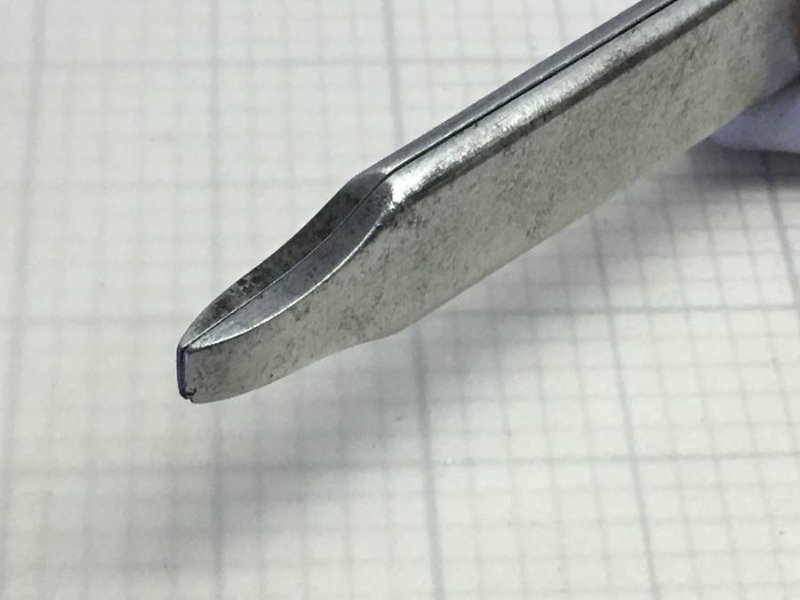 Watchmakers flat end tweezers
