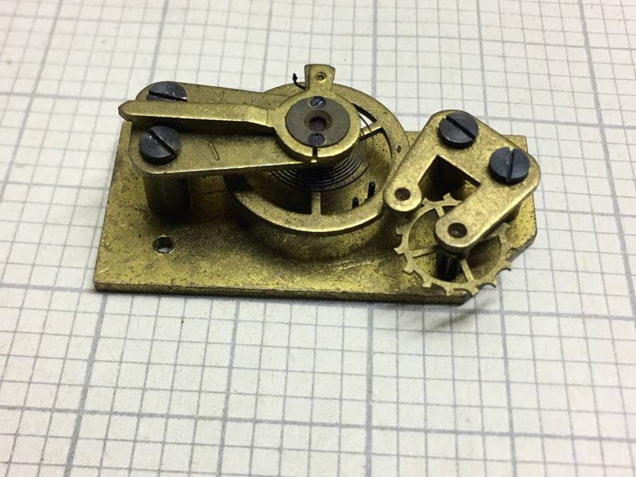 Clock platform escapement - 34 x 16mm
