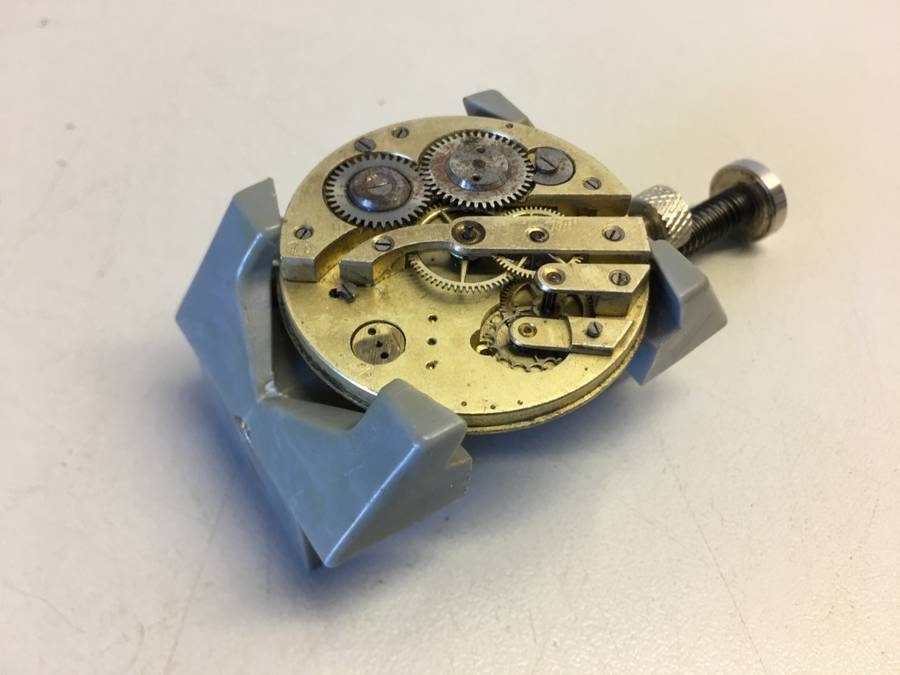 Watch case/movement holder