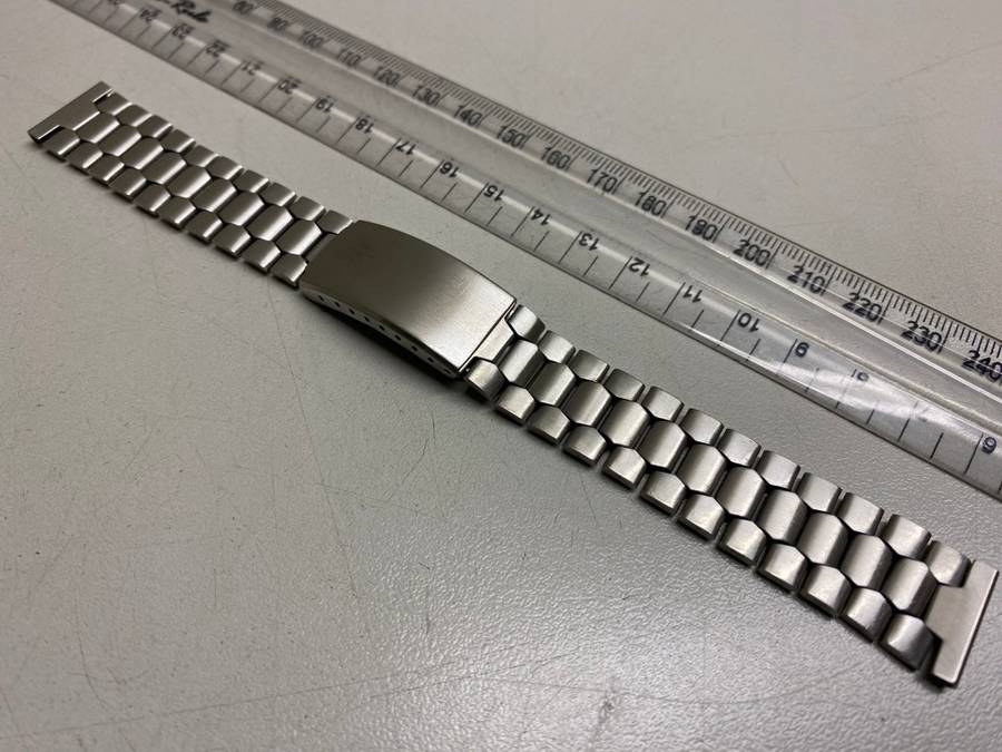 Vintage stainless steel bracelet - 18mm