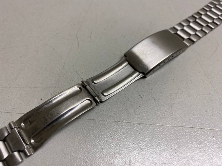 Vintage stainless steel bracelet - 18mm