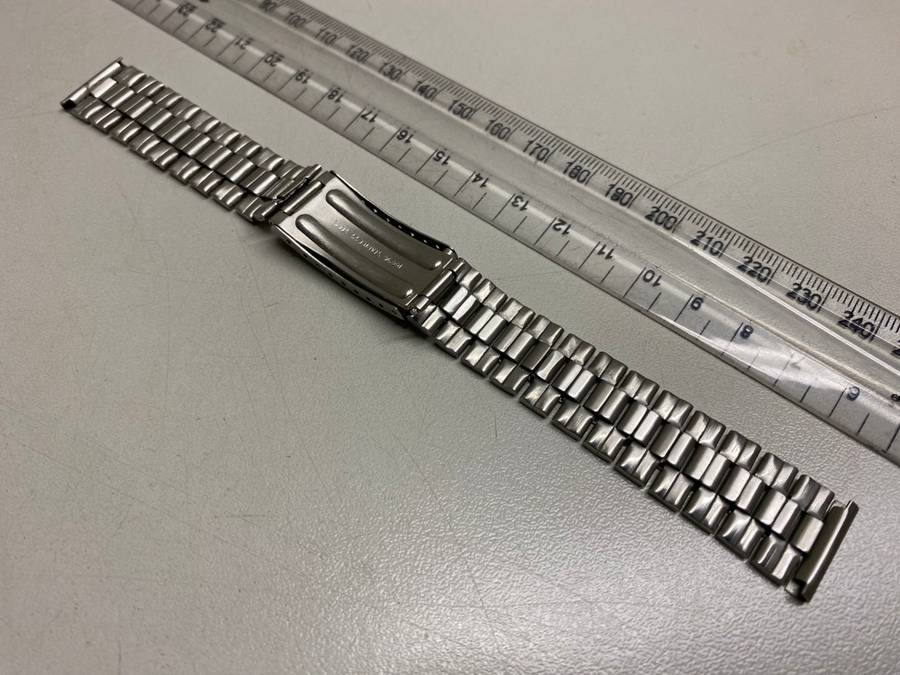 Vintage stainless steel bracelet - 18mm