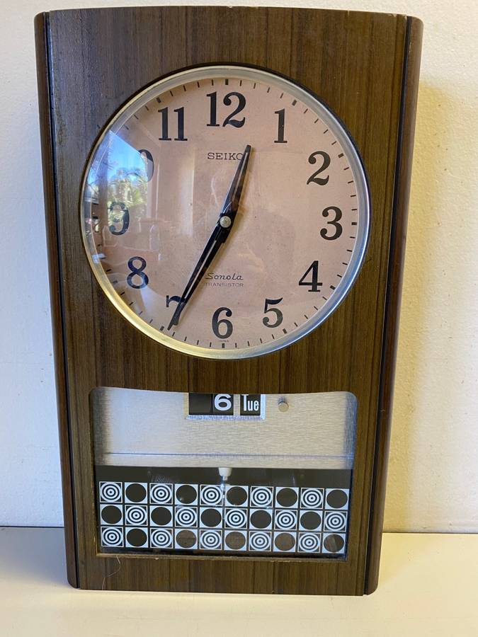 SEIKO SONALA - transistor wall clock