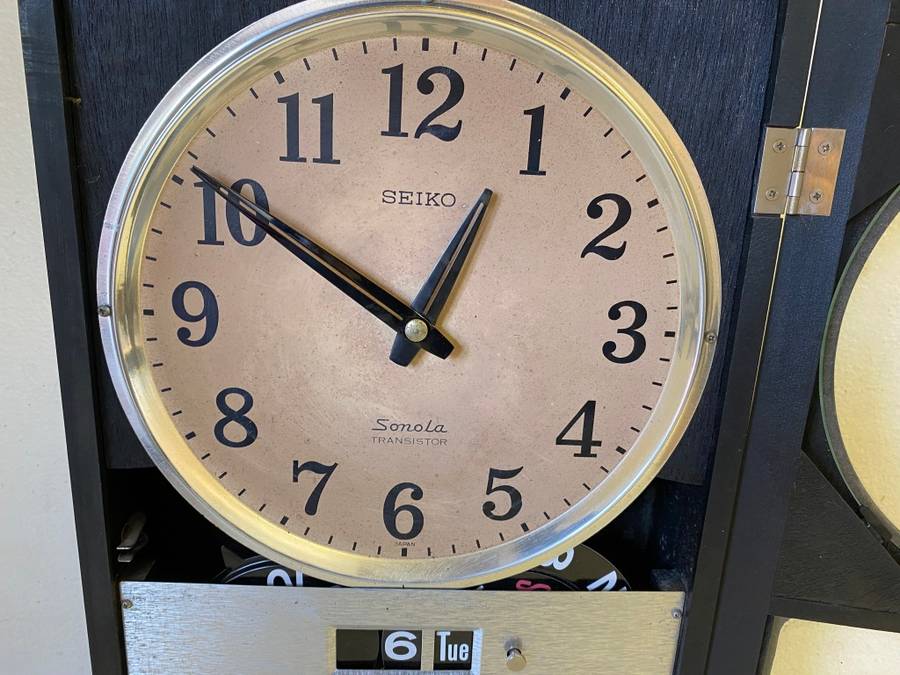 SEIKO SONALA - transistor wall clock