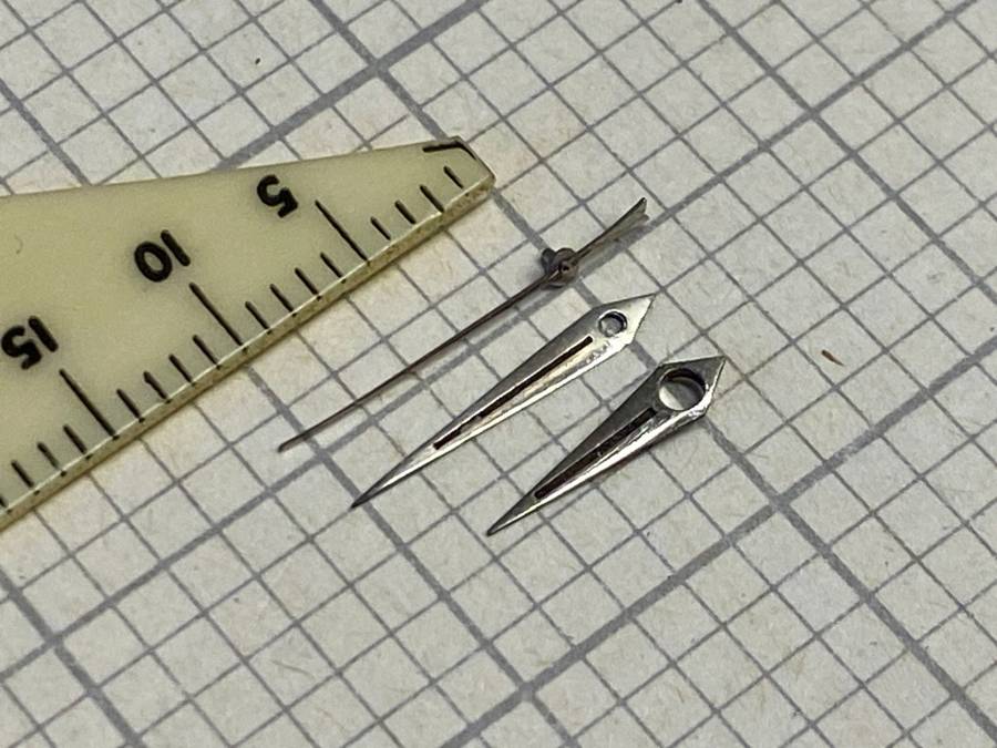 OMEGA - silver hands for caliber 561,564 - Constellation Piepan