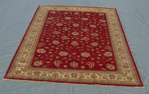 SERAFIAN'S RUGS: FINE CHOBI RUG, HANDSPUN WOOL, 291x194, BEST PRICE IN SA