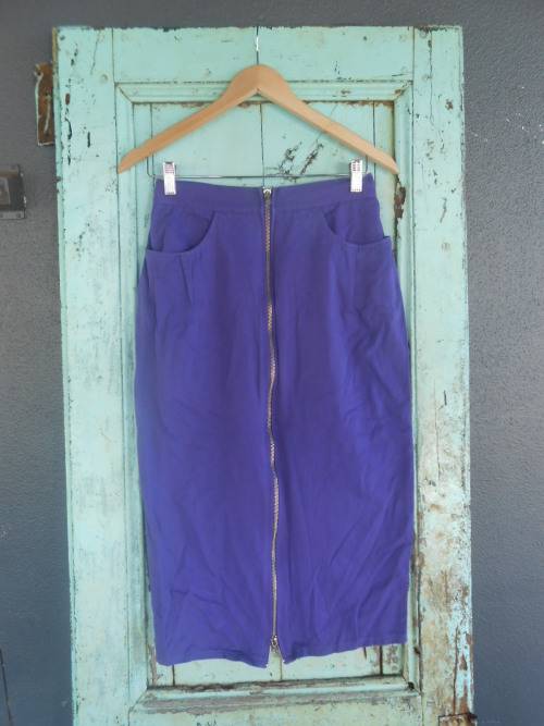 Vintage 90's Purple Skirt (Size 8)
