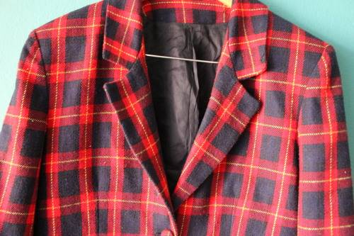 Vintage Tartan Jacket (Medium / Large)