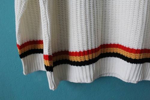 Vintage 70's Knit / Sweater / Jersey (Large / XL)