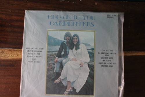 Vintage Vinyl: Carpenters (Close to you)