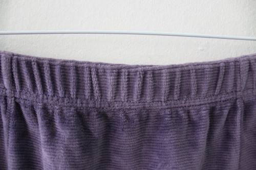 Vintage 90's Purple Corduroy Skirt (Small / Medium)