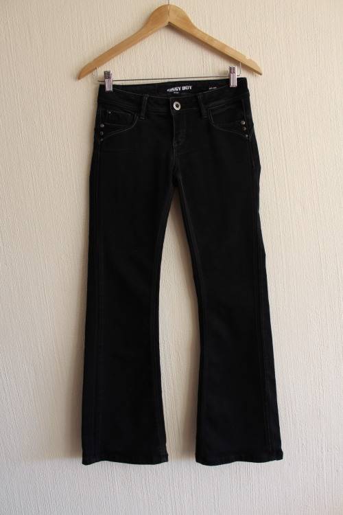 Black Sissy Boy Jeans (Waist measures 32cm from left to right - size 8 / 26")