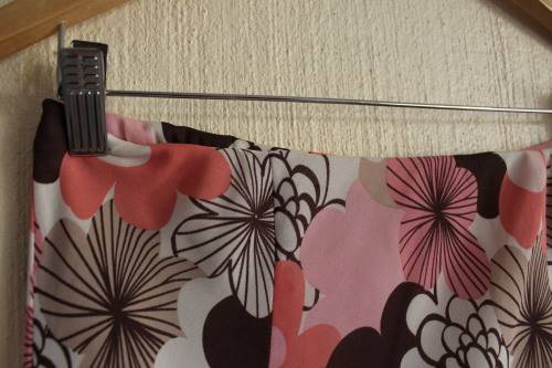 Vintage 90's / early 2000's Pink Floral Skirt (Size 34)