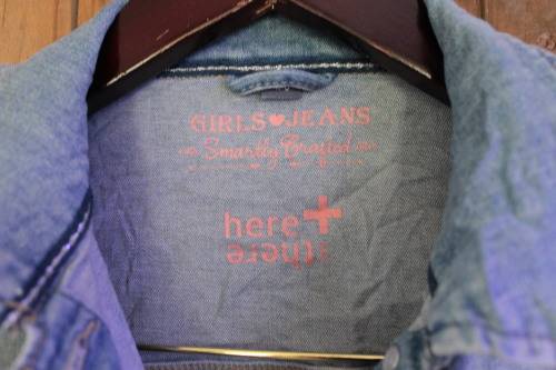 Girls Denim Jacket (Age 13 to 14)