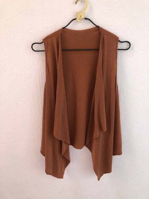 Brown Waterfall Top (Medium / Large)