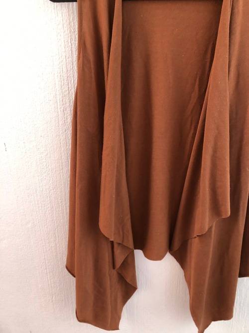 Brown Waterfall Top (Medium / Large)