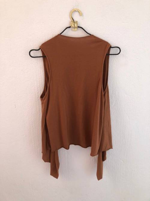 Brown Waterfall Top (Medium / Large)