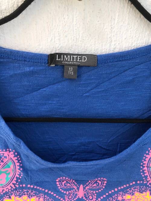 Blue Top with Tassle Detail (Age 12 to 13 years)