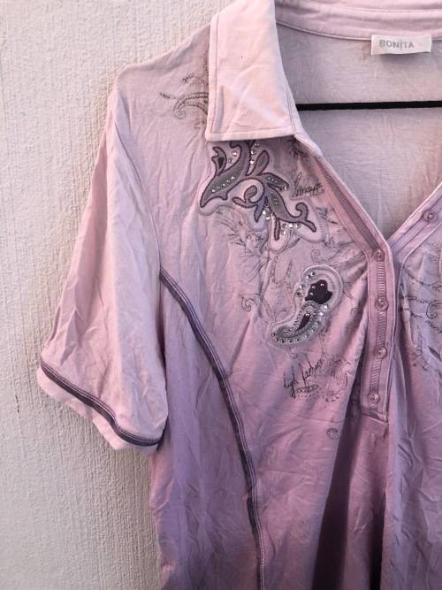 Purple Ombre Golf Shirt (XL)