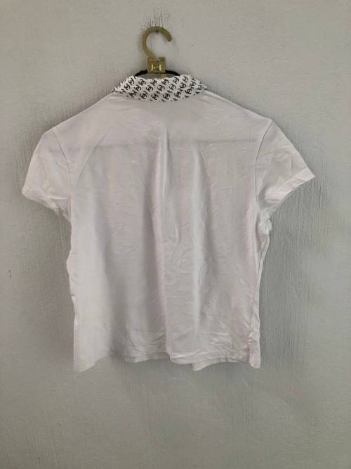 Bootleg White Golf Shirt (Large / XL)