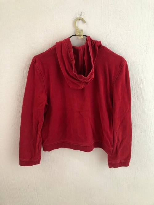 Red Zip Up Hoodie by Esprit (Large)