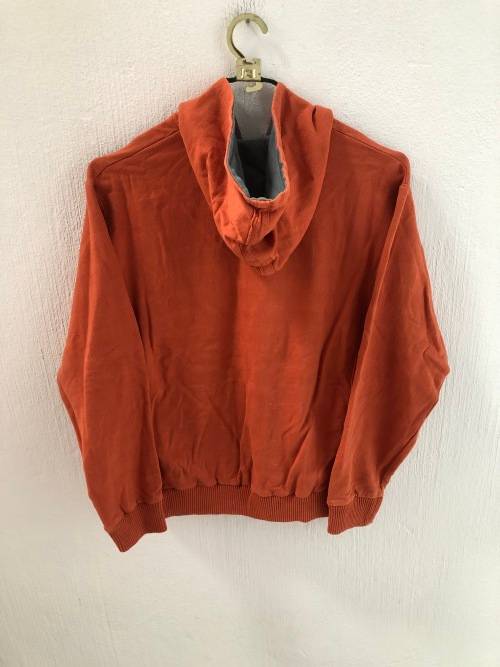 Orange Zip Up Hoodie (XL)