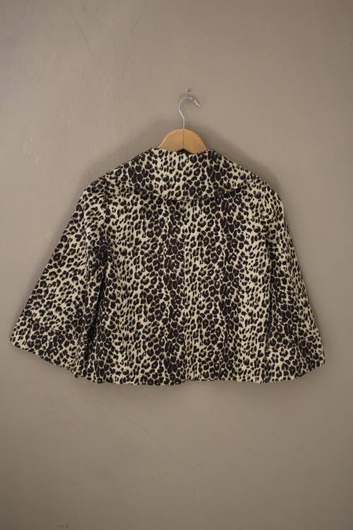 Animal Print Vintage Jacket (XS)