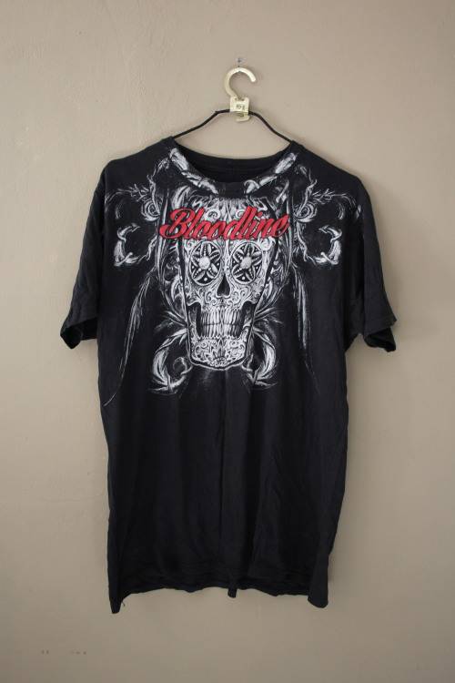 Black T Shirt by Tattoo Clothing (XL)
