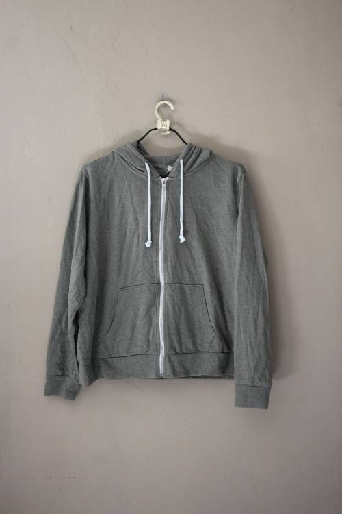 Green Zip Up Hoodie (XL)