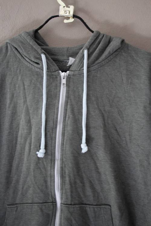 Green Zip Up Hoodie (XL)