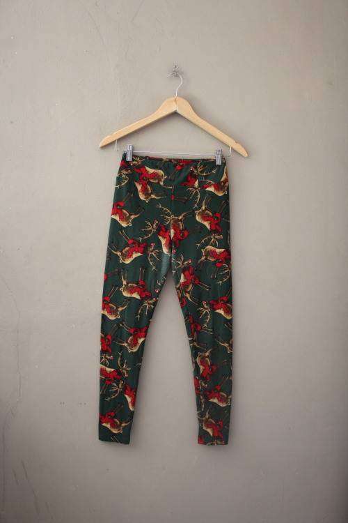 Vintage Christmas Tights (Small)