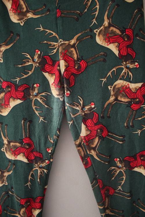 Vintage Christmas Tights (Small)