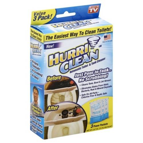 HurriClean Automatic Toilet & Tank Cleaner
