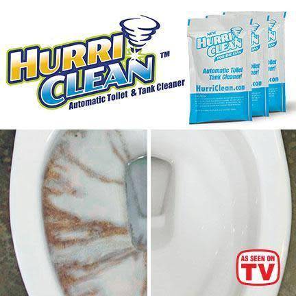 HurriClean Automatic Toilet & Tank Cleaner
