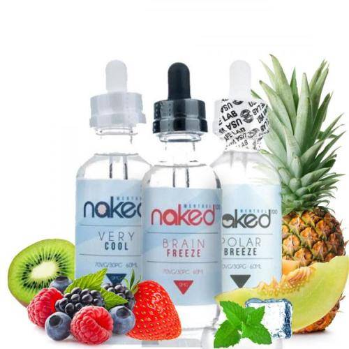 NAKED 100 E-LIQUIDS / 12 BOTTLE 60ML 3MG VAPE BUNDLE