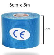 Elastic Cotton Sports Safety Tape / Kinesiology Tape - 5CM* 5METER ROLL