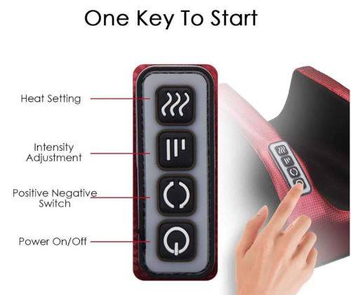 Electric Heating Infrared Foot Massager