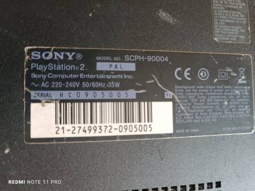 Sony Playstation 2 + TEKKEN 5 GAME